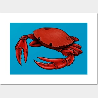 Crab Posters and Art